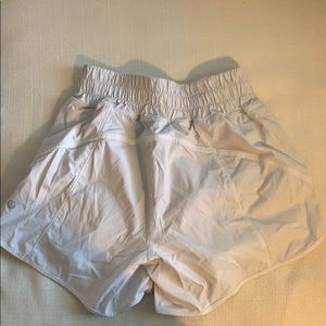 White Lululemon shorts size 4